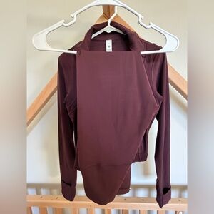 🏷️SOLD NWOT lululemon Goodnight Plum Cropped Define 6 Wunder Under Smooth Cover